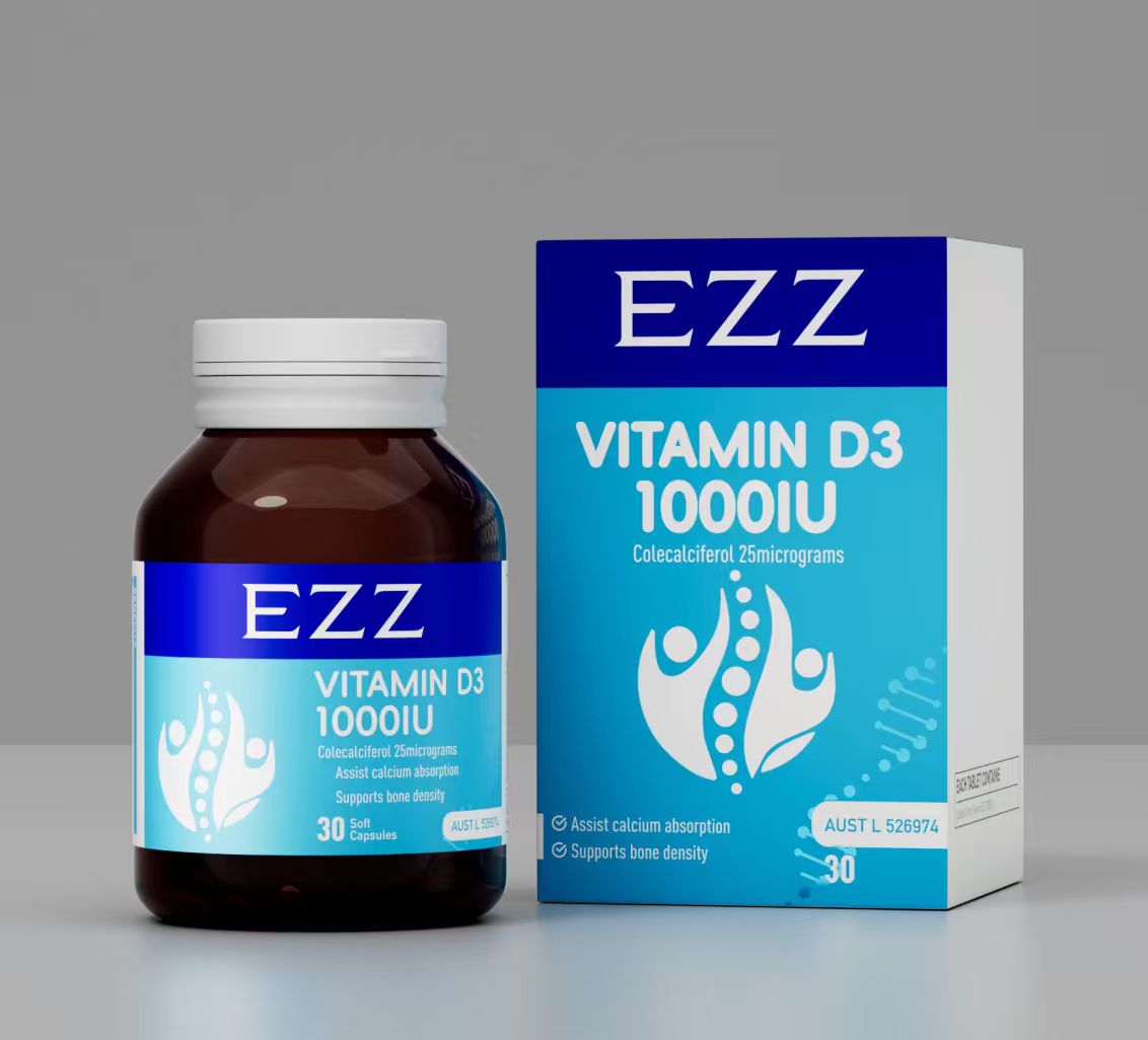 EZZ Vitamin D3 1000IU